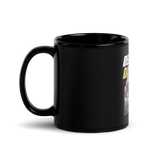 Icey-Tek Deer Blind Dad Joke Black Glossy Mug