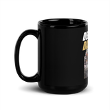 Icey-Tek Deer Blind Dad Joke Black Glossy Mug