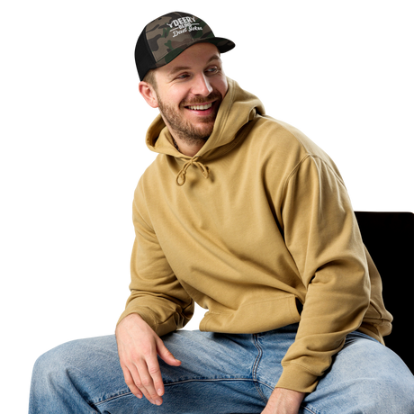 Icey-Tek Deer Blind Dad Joke Camouflage Trucker Hat