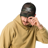 Icey-Tek Deer Blind Dad Joke Camouflage Trucker Hat