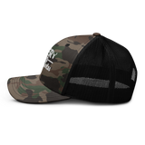 Icey-Tek Deer Blind Dad Joke Camouflage Trucker Hat