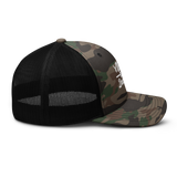 Icey-Tek Deer Blind Dad Joke Camouflage Trucker Hat