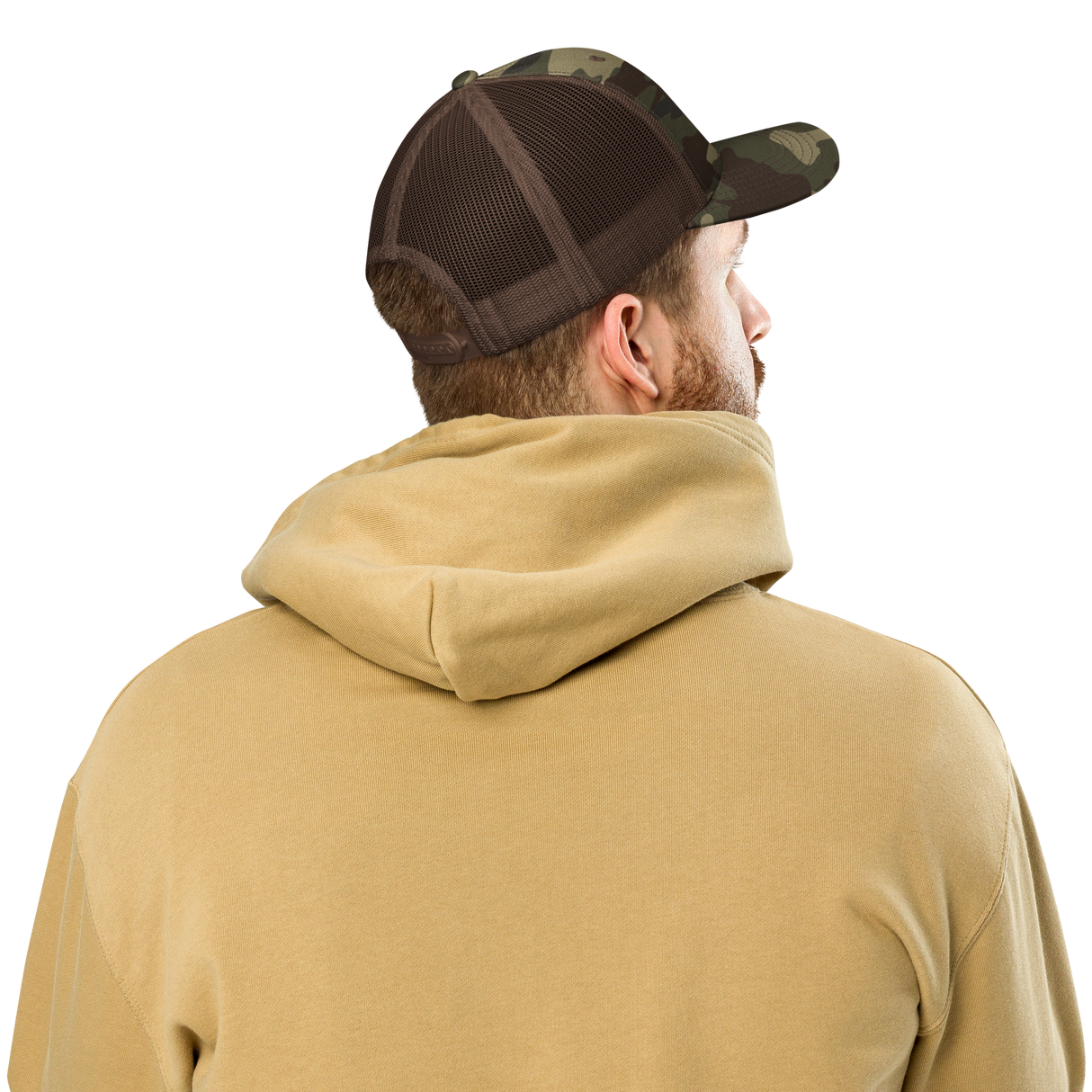 Icey-Tek Deer Blind Dad Joke Camouflage Trucker Hat