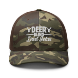 Icey-Tek Deer Blind Dad Joke Camouflage Trucker Hat