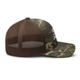 Icey-Tek Deer Blind Dad Joke Camouflage Trucker Hat