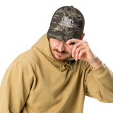 Icey-Tek Deer Blind Dad Joke Camouflage Trucker Hat