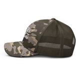 Icey-Tek Deer Blind Dad Joke Camouflage Trucker Hat