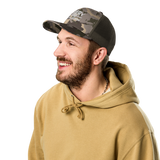 Icey-Tek Deer Blind Dad Joke Camouflage Trucker Hat