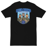 Icey-Tek Deer Blind Dad Jokes Men’s premium Heavyweight Tee