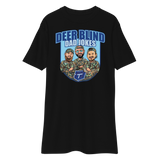 Icey-Tek Deer Blind Dad Jokes Men’s premium Heavyweight Tee