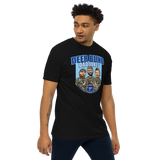 Icey-Tek Deer Blind Dad Jokes Men’s premium Heavyweight Tee