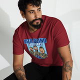 Icey-Tek Deer Blind Dad Jokes Men’s premium Heavyweight Tee