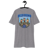 Icey-Tek Deer Blind Dad Jokes Men’s premium Heavyweight Tee