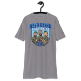 Icey-Tek Deer Blind Dad Jokes Men’s premium Heavyweight Tee