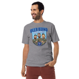 Icey-Tek Deer Blind Dad Jokes Men’s premium Heavyweight Tee