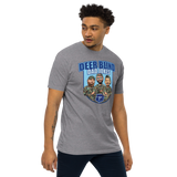 Icey-Tek Deer Blind Dad Jokes Men’s premium Heavyweight Tee