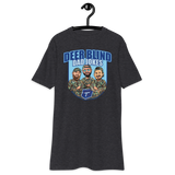 Icey-Tek Deer Blind Dad Jokes Men’s premium Heavyweight Tee