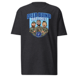 Icey-Tek Deer Blind Dad Jokes Men’s premium Heavyweight Tee