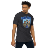 Icey-Tek Deer Blind Dad Jokes Men’s premium Heavyweight Tee