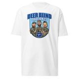 Icey-Tek Deer Blind Dad Jokes Men’s premium Heavyweight Tee