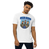 Icey-Tek Deer Blind Dad Jokes Men’s premium Heavyweight Tee