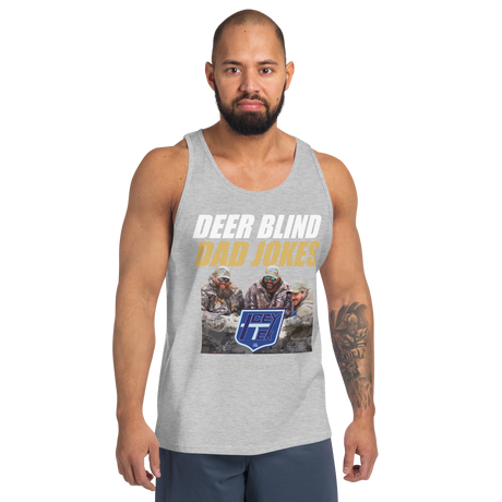 Icey-Tek Deer Blind Dad Joke Men's Tank Top