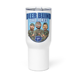 Icey-Tek Deer Blind Dad Jokes Travel Cup