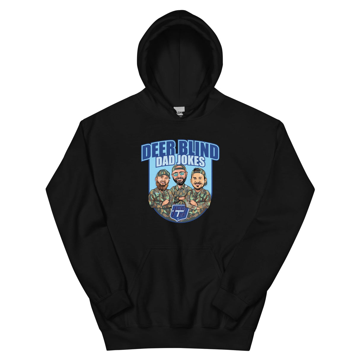 Icey-Tek Deer Blind Dad Jokes Hoodie