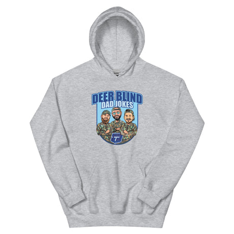 Icey-Tek Deer Blind Dad Jokes Hoodie